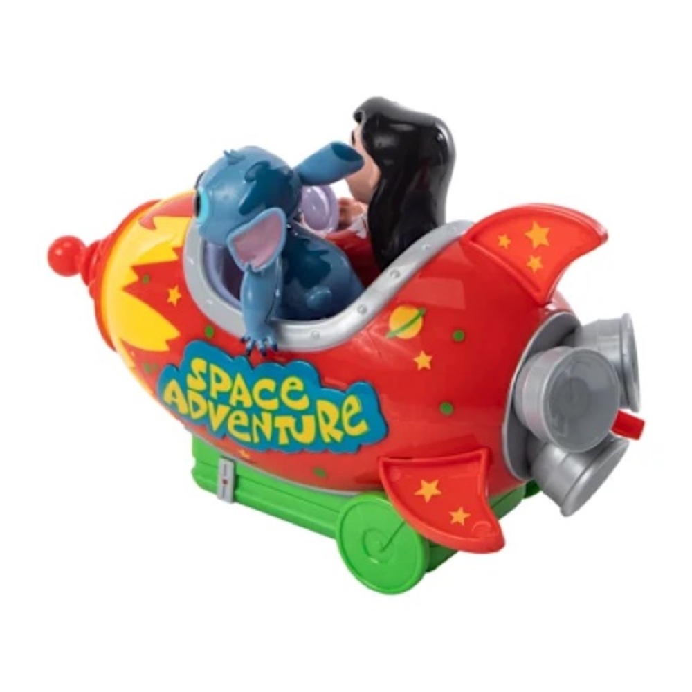 Disney Stitch Space Adventure Rocket RC Spaceship - Red and Yellow - Picture 6 of 6